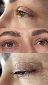 Eyebrow Tattoo result by Madame L Beauty LLC in Downers Grove, IL