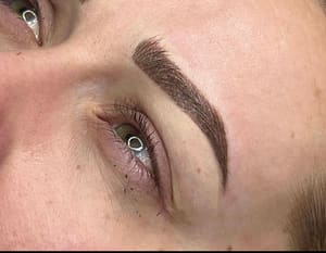 Eyebrow Tattoo result by Made by Mel Esthetics in Plantation, FL
