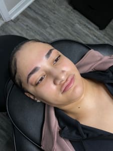Eyebrow Tattoo result by Made Official Brow Artistry in College Park, MD