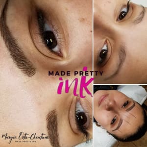 Eyebrow Tattoo result by Made Pretty Ink in Kingwood, TX
