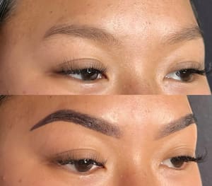 Eyebrow Tattoo result by Madi Geyer - Artist in Irwin, PA