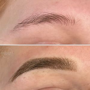 Eyebrow Tattoo result by Madison's Brow Bar in Lancaster, PA