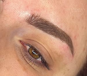 Eyebrow Tattoo result by Madison's Brow Bar in Lancaster, PA