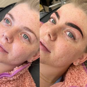 Eyebrow Tattoo result by Madison True Aesthetics in Bountiful, UT