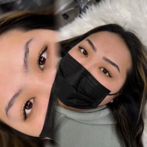 Eyebrow Tattoo result by Madlee Beauty Bar in Oakdale, MN