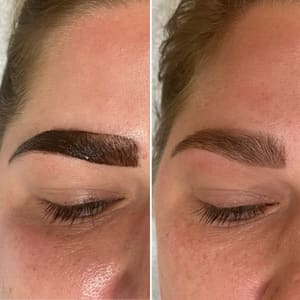 Eyebrow Tattoo result by Maganda Skin Studio LLC. in Mebane, NC