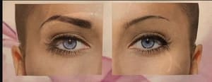 Eyebrow Tattoo result by Maggie 1 Stop Beauty at Studio 7 - Microblading Westlake Village CA, Microblading Eyebrows, Keratherapy in Westlake Village, CA