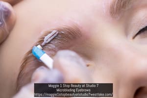 Eyebrow Tattoo result by Maggie 1 Stop Beauty at Studio 7 - Microblading Westlake Village CA, Microblading Eyebrows, Keratherapy in Westlake Village, CA