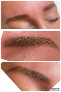 Eyebrow Tattoo result by MaggieQ Brows beauty studio & Academy in Plymouth, MI