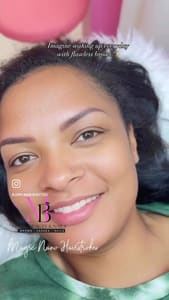 Eyebrow Tattoo result by Magic Beauty & Nails in Flowood, MS