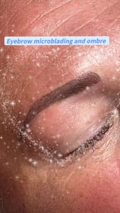 Eyebrow Tattoo result by Magic Lash Salon II in Staten Island, NY