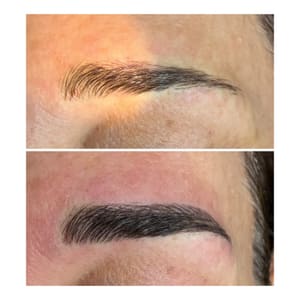 Eyebrow Tattoo result by Magic Touch FL LLC in Boynton Beach, FL