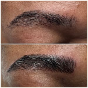 Eyebrow Tattoo result by Magic Touch FL LLC in Boynton Beach, FL