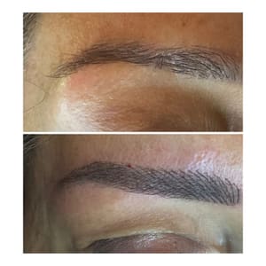 Eyebrow Tattoo result by Magic Touch FL LLC in Boynton Beach, FL