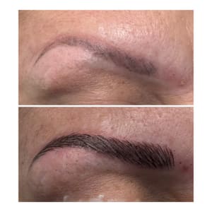 Eyebrow Tattoo result by Magic Touch FL LLC in Boynton Beach, FL