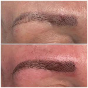 Eyebrow Tattoo result by Magic Touch FL LLC in Boynton Beach, FL
