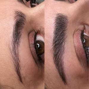 Eyebrow Tattoo result by Magic Touch Salon in Tarzana, CA