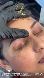 Eyebrow Tattoo result by Magicbrows in Richmond, TX