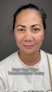 Eyebrow Tattoo result by MagicLook - Permanent Makeup & Ombre Brows Tattoo in Charlotte, NC