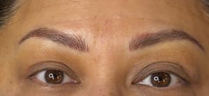 Eyebrow Tattoo result by Mags and Marks Beauty in Perris, CA