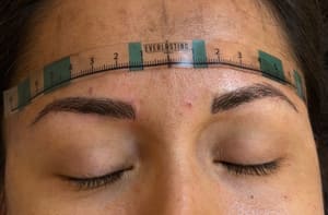Eyebrow Tattoo result by Mags and Marks Beauty in Perris, CA