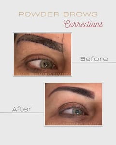 Eyebrow Tattoo result by Mags and Marks Beauty in Perris, CA