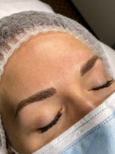 Eyebrow Tattoo result by Maha MedSpa beauty in Sandy Springs, GA