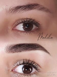 Eyebrow Tattoo result by Mahelia PMU Academy in Whittier, CA