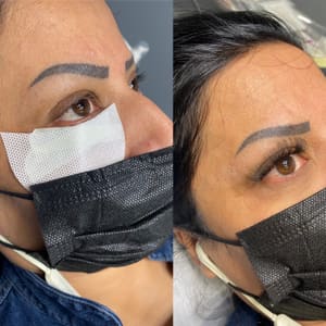 Eyebrow Tattoo result by Mahlaha Salon in Clive, IA