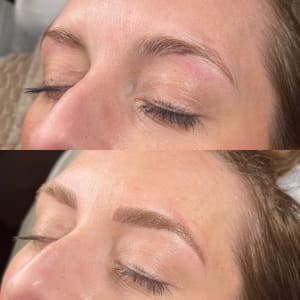 Eyebrow Tattoo result by Main Line Permanent Cosmetics in Wayne, PA