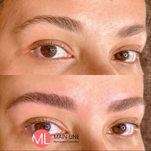 Eyebrow Tattoo result by Main Line Permanent Cosmetics in Wayne, PA