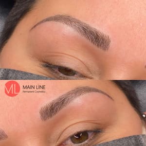 Eyebrow Tattoo result by Main Line Permanent Cosmetics in Wayne, PA