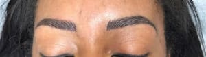 Eyebrow Tattoo result by Maine Stroke Permanent Makeup & Body Piercing in Fallon, NV