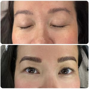Eyebrow Tattoo result by Maisy Permanent Makeup in Laguna Hills, CA