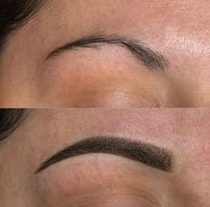 Eyebrow Tattoo result by Makayla Belle Cosmetic Tattoo in Easton, PA