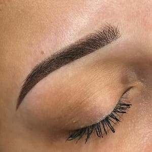 Eyebrow Tattoo result by Makayla Belle Cosmetic Tattoo in Easton, PA