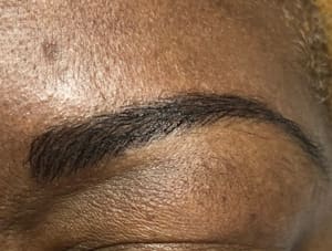 Eyebrow Tattoo result by Make Me Beautiful, LLC in Prince Frederick, MD