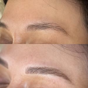 Eyebrow Tattoo result by Makeup Painter in Long Beach, CA