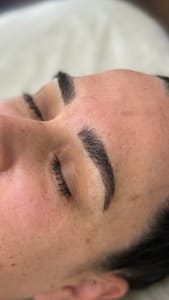 Eyebrow Tattoo result by Makeup Painter in Long Beach, CA