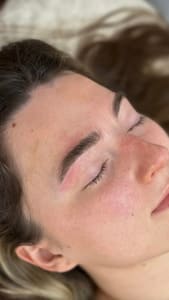 Eyebrow Tattoo result by Makeup Painter in Long Beach, CA
