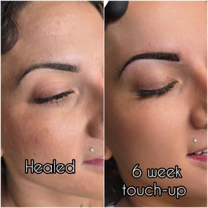 Eyebrow Tattoo result by Mama Bear Brows Permanent Makeup in Tehachapi, CA