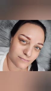 Eyebrow Tattoo result by Mama Bear Brows Permanent Makeup in Tehachapi, CA