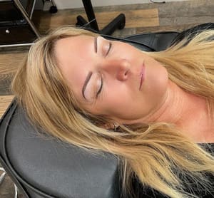 Eyebrow Tattoo result by Mama Bear Brows Permanent Makeup in Tehachapi, CA