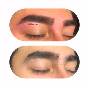 Eyebrow Tattoo result by Mana Brows LLC in Baytown, TX