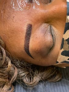 Eyebrow Tattoo result by Mandela PMU in Hemet, CA