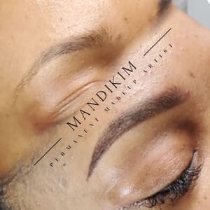 Eyebrow Tattoo result by Mandikim Permanent Makeup Artist in Virginia Beach, VA