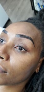 Eyebrow Tattoo result by Mandikim Permanent Makeup Artist in Virginia Beach, VA