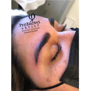 Eyebrow Tattoo result by Manny's Styles Salon in Reno, NV