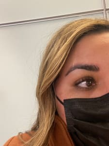Eyebrow Tattoo result by Manny's Styles Salon in Reno, NV