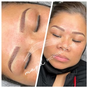Eyebrow Tattoo result by MAP’d Microblading LLC in Angleton, TX
